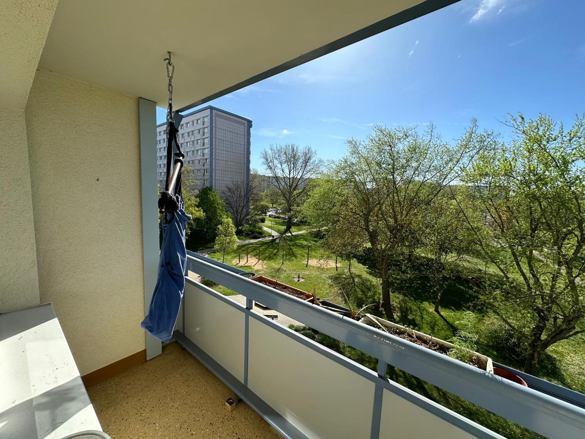 Ruhige Sonnige 1,5 Zimmer Wohnung Erfurt Exterior foto